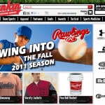 sporting store web design