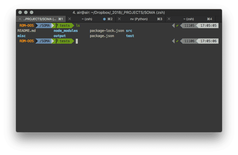 iterm2 bash instead of zsh