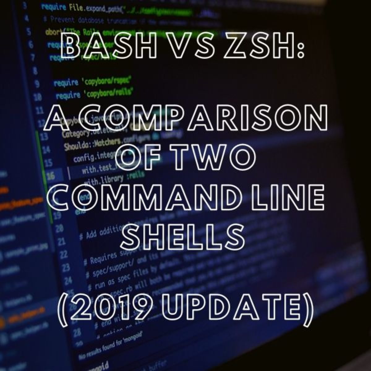 Bash Vs Zsh 两个命令行shell的比较 19更新