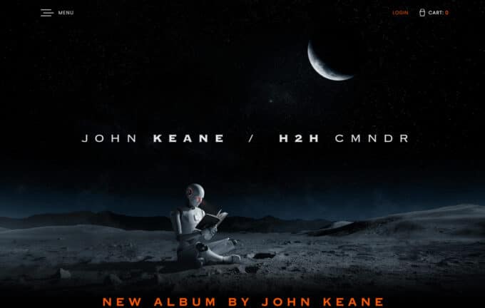 new album H2H CMNDR by John Keane of Laycut Records.