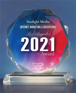 Vincitore del 2021 Los Angeles Internet Marketing & Advertising