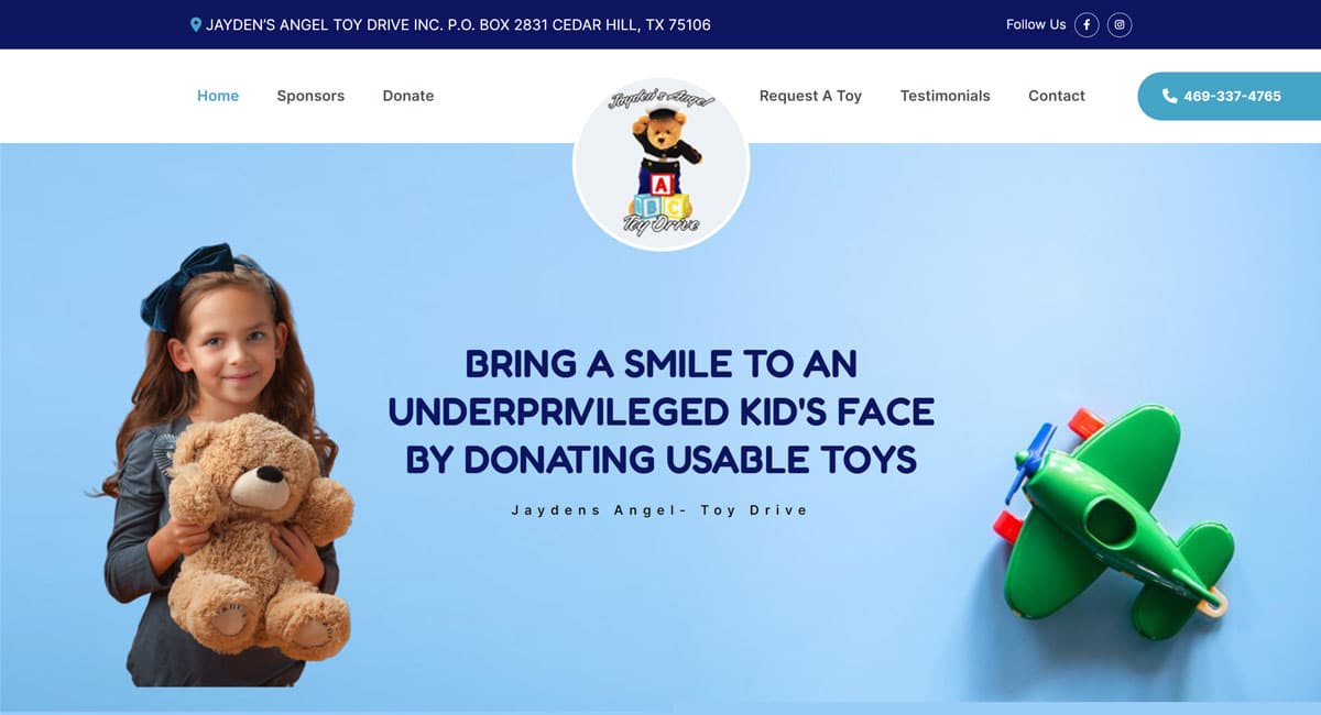 toy drive website