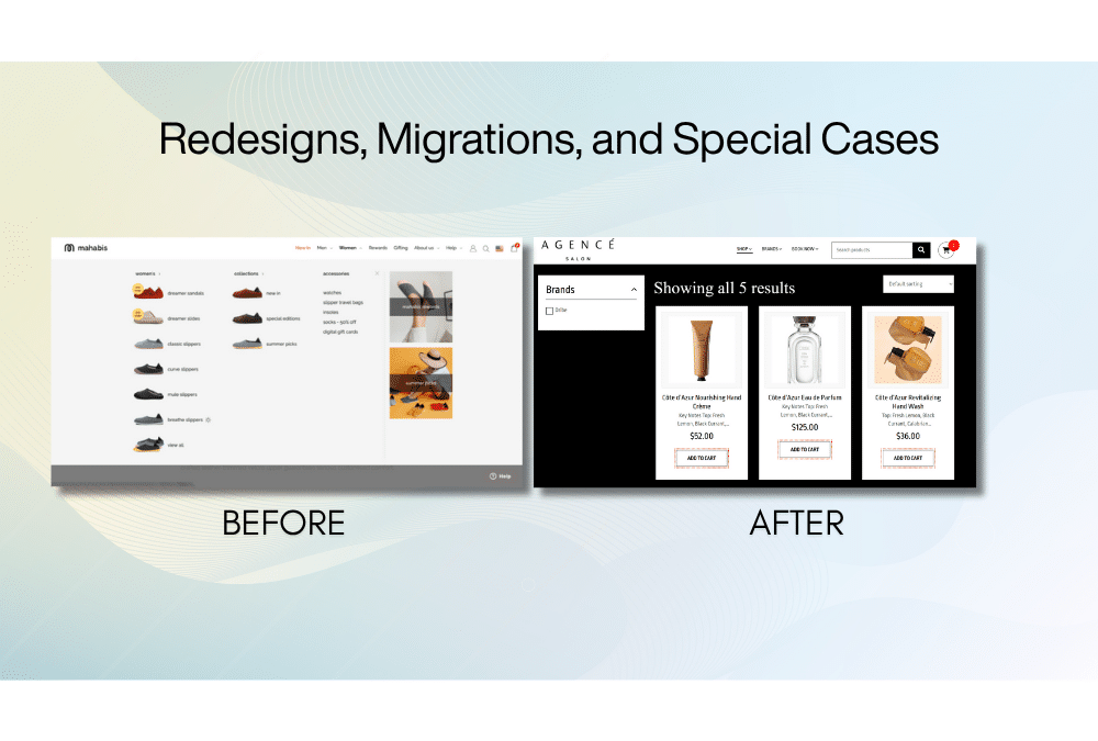 Can you redesign my current website
