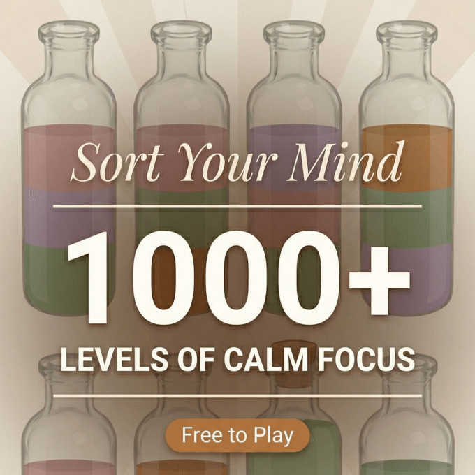 Hush Sort game app